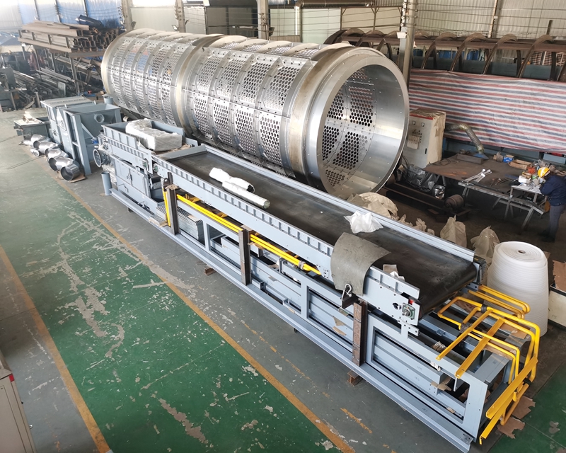 破袋滾筒篩分機