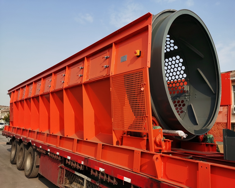 破袋滾筒篩分機